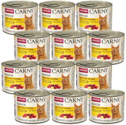Animonda Animonda Cat Carny Senior marhahús + csirke sajttal 12x200g