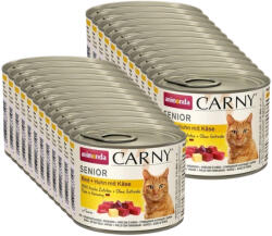 Animonda Animonda Cat Carny Senior marhahús + csirke sajttal 24x200g