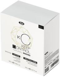 Lisap Keep Control Natural Waves dauervíz + dauerfixáló, 100 ml + 150 ml - hairpower