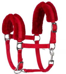 START Indítsa el a FoalMink csikókötőt puha műszőrmével vörös