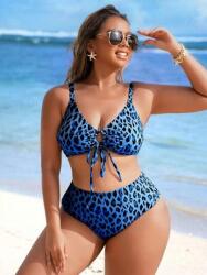 Shein Kék Mintás Kétrészes Szett (3XL) (597858)