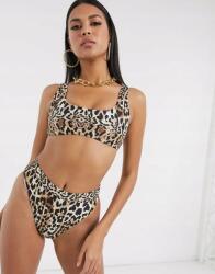 Missguided Animal Print Fürdőnadrág (32) (459817)