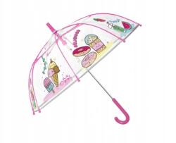 Perletti Gyerek fényvisszaverő átlátszó esernyő Perletti Cool Kids "Gelati", 15656 (15656)