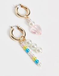 Topshop Arany Kerek Fülbevaló Medál (342532)