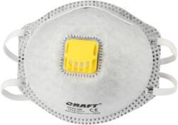 CRAFT Pormaszk szeleppel, FFP2, aktívszén szűrővel 3db/csomag (6496)
