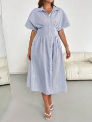 Shein Két Tónusú Csíkos Ruha (1XL)