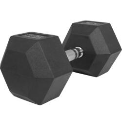 Gorilla Sports Hatszögletű gumírozott súlyzó 25 kg (100518-00008-0029) - gorillasports