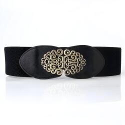 HARAHU KI-12633 Retro öv - Fekete KP12633