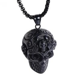 HARAHU Koponya nyakék uraknak - Fekete KP20473