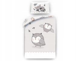 Halantex Dětské vlečení for postýlky Sovičky, 100/135+40/60, BBH-0217SBL (BBH0217)