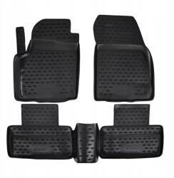 J&J Automotive Gumiszőnyegek, emelt peremmel, Range Rover Evoque 2011-2018, fekete