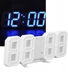 Ora Led Karóra Álló Lógó Elektronikus 3D Ébresztőóra Hőmérő Riasztás (3115220041112)