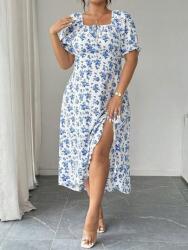 Shein Fehér Aszimmetrikus Ruha (4XL)