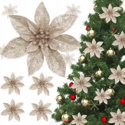  Betlehemi Csillag Karácsonyfa Virág Nád Mikulásvirág 6DB Karácsony (SE-GB17)