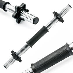 Allright Griff Egyenes 45cm acél menetes 27, 2mm gumírozott csavaros 2 bilincs (FE02005)