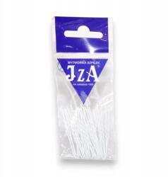 Iza bordázott kokárda/tűsarok Fehér 4.5 cm 20 Db (D245/20)