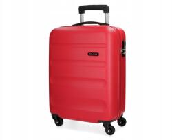 ROLL ROAD Flex Piros, Abs Utazóbőrönd, 55x38x20cm, 35L, 5849164 (kicsi) (8435465088973)