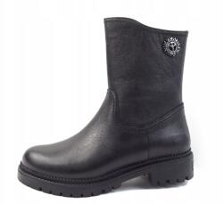 T. Sokolski lapos sarkú női bőr bakancs 40-es méret (SAR Z25-335 BLK)