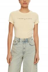 Tommy Jeans sárga női póló, Xs (DW0DW18398)