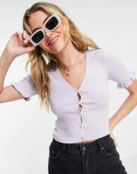 Monki Lila Bordázott Felső (xs) (371174)