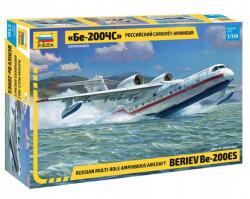 Zvezda 7034-es repülőgép-modellkészlet Beriev Be-200 kétéltű repülőgép (1: 144)
