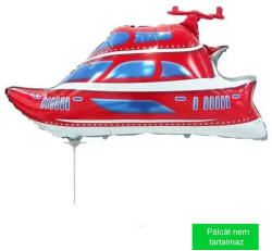 Mezőfi Team Kft Hajó, fólia lufi, Mini forma, pálcás
