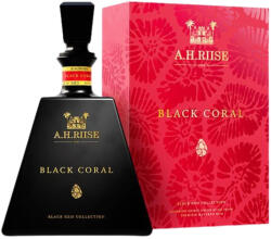 A.H. Riise Black Coral Black Gem Collection rum 45, 8% DD 0, 7l - drinkair