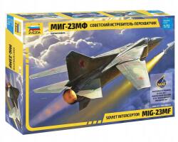 Zvezda 7225-ös repülőgépmodell - MIG-23 Mf szovjet elfogó (1: 72)