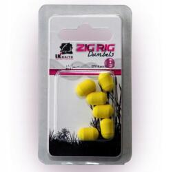 LK Baits Zig Rig Dumbels Pop-Up Sárga (8595602009176)