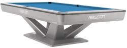 RASSON Biliárdasztal Rasson Victory III, Silver, CLUB zsebmérettel, 8 ft. Simonis 760 electric blue (55.143.18.3.1)
