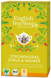 English Tea Shop Citromfű, citrusfélék és gyömbér, Naturland BIO - 20 teafilter