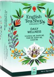 English Tea Shop Bio Daily Wellness teakollekció - 20 teafilter