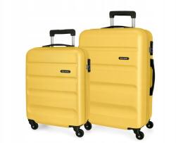 ROLL ROAD Flex Ochre, Abs utazóbőrönd szett, 55-65cm, 584956D (584956D)