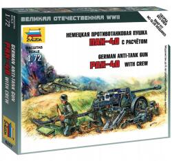 Zvezda Háborús játékok (II. világháború) katonai 6257 Pak-40 (1: 72) (6257)