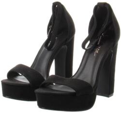 Nasty Gal Női Szandál Fekete Sarokkal 37 Mkq (5641)