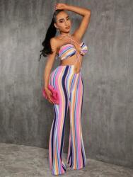 Shein Színes Kötött Overál (s) (579698)