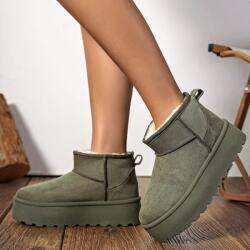 SOFILINE Ghete verzi imblanite cu talpa groasa LT33-43 112 (LT33-43GREEN-40)