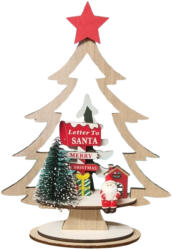 Wagner Home Fa alakú karácsonyi dísz mikulással (WH-FA-ALAKU-KARACSONYI-DISZ-MIKULASSAL)