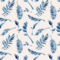 Takoy Szabadidő anyag/ futter Takoy 150cm nem fehérített kis kék növények