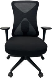 Aarven , Fekete, 3D kartámaszos, deréktámaszos, Irodai Szék / 2db/ (DQ-1913BD)