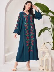 Shein Egyszerű Ruha Hímzéssel (M) (578564)