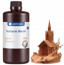 Anycubic Uv gyanta Anycubic Texture Apricot sárgabarack 1kg 1l 3D nyomtatóhoz