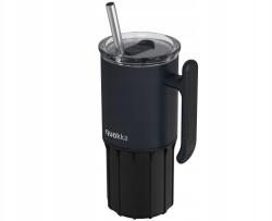 QUOKKA Umi, rozsdamentes acél termosz bögre, fekete, 720ml, 40091 (40091)