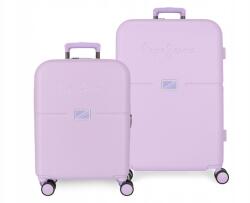 Joumma Bags Luxus Abs utazóbőröndök szett 70cm/55cm Pepe Jeans Accent Lila, (7699535)