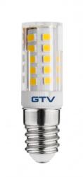 GTV LED izzó E14 3, 5W 350lm 3000K parfümizzó méret, 360°, GTV (GTV-LD-E14P35WE-30)