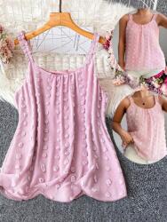 Shein Rózsaszín Mintás Felső (2XL) (597720)