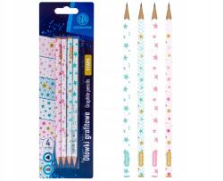 Astra 4 db AstraPEN Stars hagyományos Hb ceruza, bliszter, 206023016 (4067)