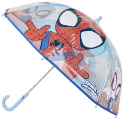  Pókember Spidey gyerek átlátszó esernyő Ø74 cm - tisztitoszertrendelek