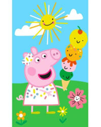 Peppa malac Summer Time kéztörlő, arctörlő, törölköző 30x50 cm