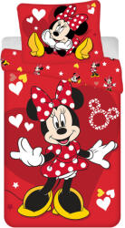  Disney Minnie Love & Stars ágyneműhuzat 140×200cm, 70×90 cm